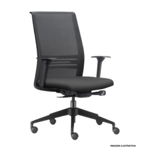 Cadeira Diretor Giratória  Em Tela