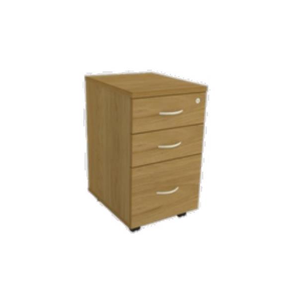 Gaveteiro Com Rodízios Com 2 Gavetas E 1 Gavetão