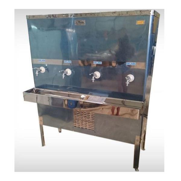 Bebedouro Água Tipo Industrial 4 Torneiras