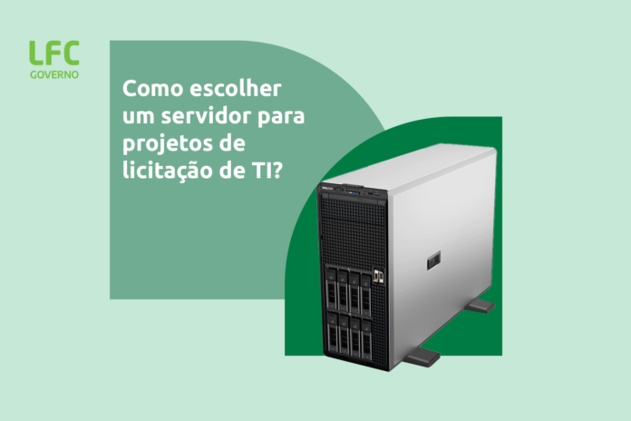 Servidores para licitação