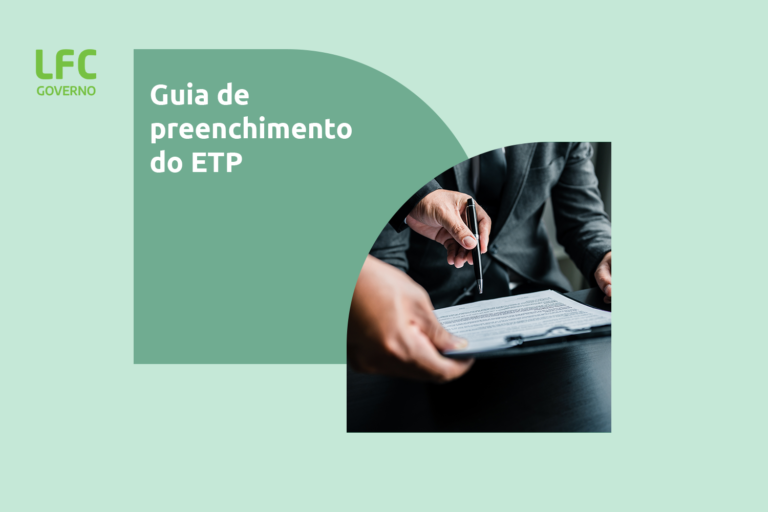 Guia de preenchimento do ETP