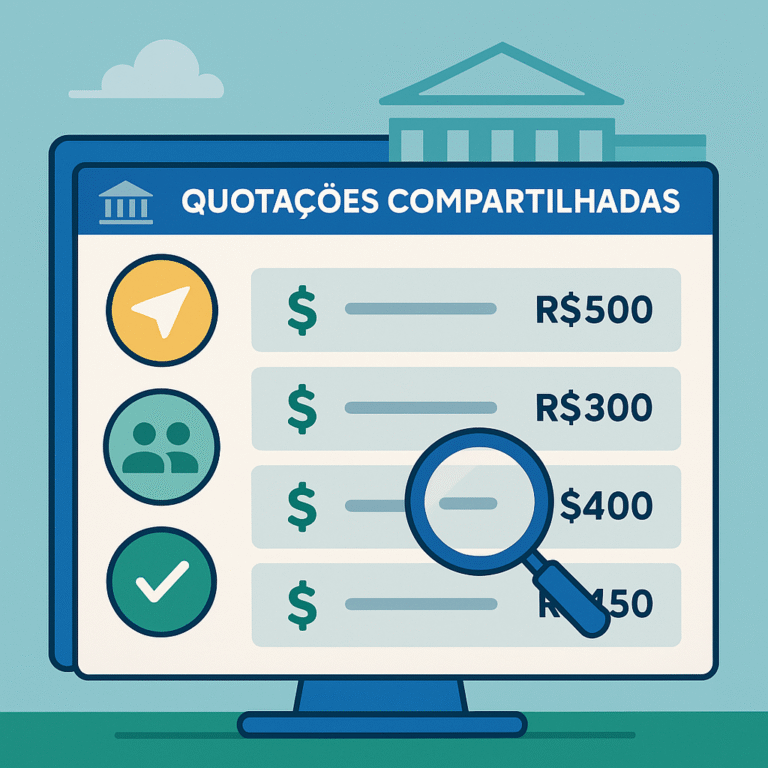 Compartilhamento de Cotações no Compras.gov.br: Mais Agilidade e Eficiência para a Gestão Pública