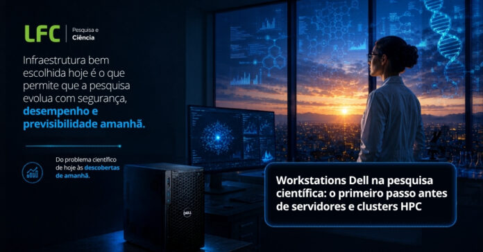 25.05 - PESQUISA - Workstations Dell na pesquisa científica o primeiro passo antes de servidores e clusters HPC